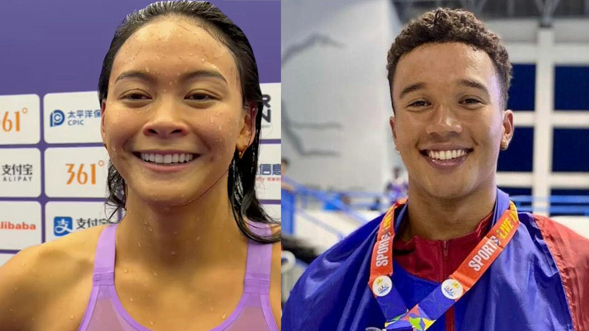 Paris 2024 Philippine swimmers Kayla Sanchez, Jarod Hatch catch ride